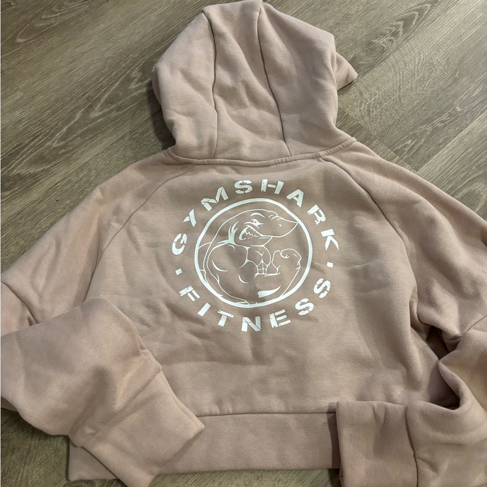 Gymshark Cropped Hoodie Khaki